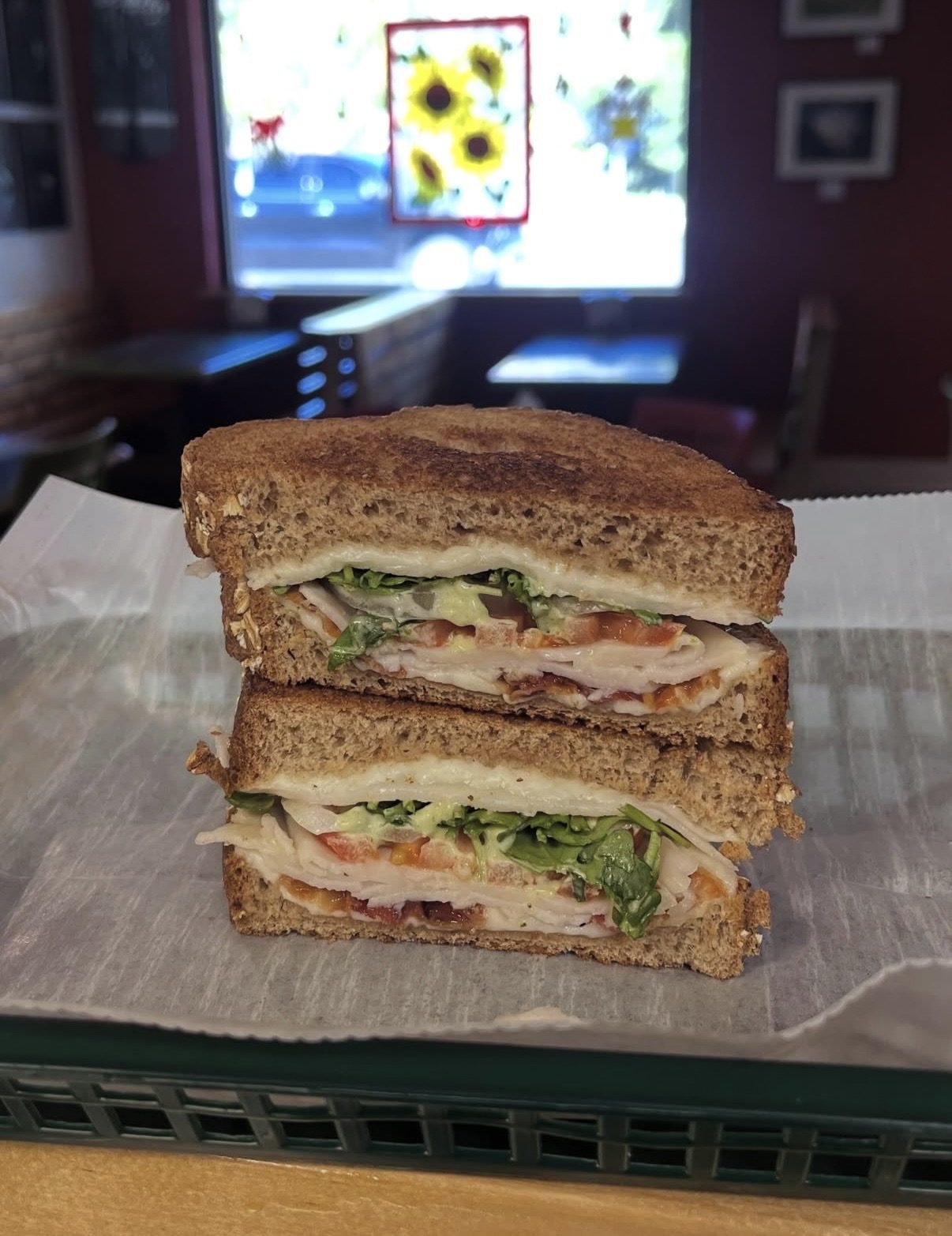 Turkey Pesto Club